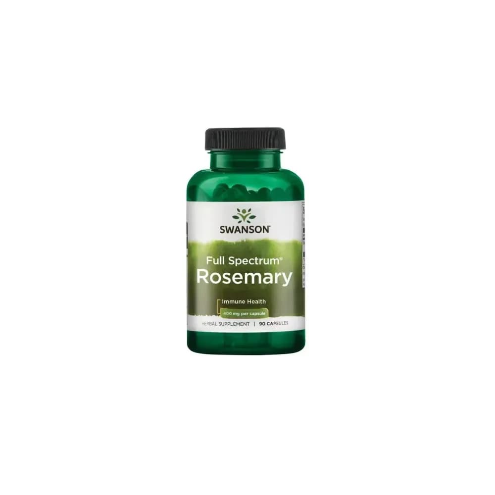 Swanson Full Spectum Rosemary 400mg 90 gélules