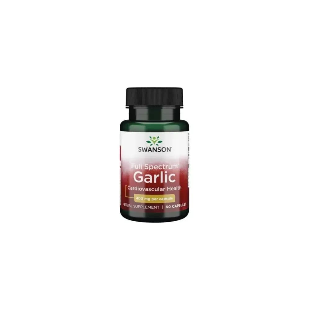 Swanson Full Spectrum Garlic 400 mg 60 gélules