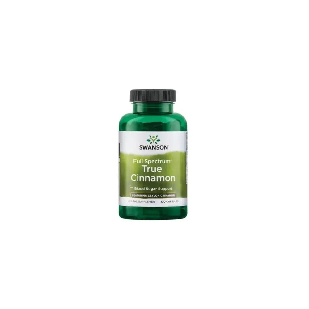 Swanson Full Spectrum True Cinnamon 300 mg 120 gélules