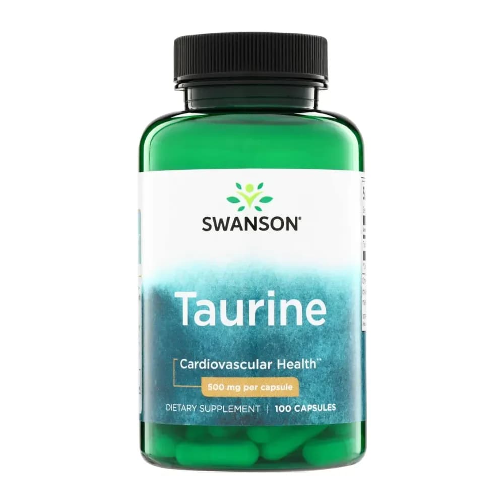 Swanson Taurine 500mg 100 gélules