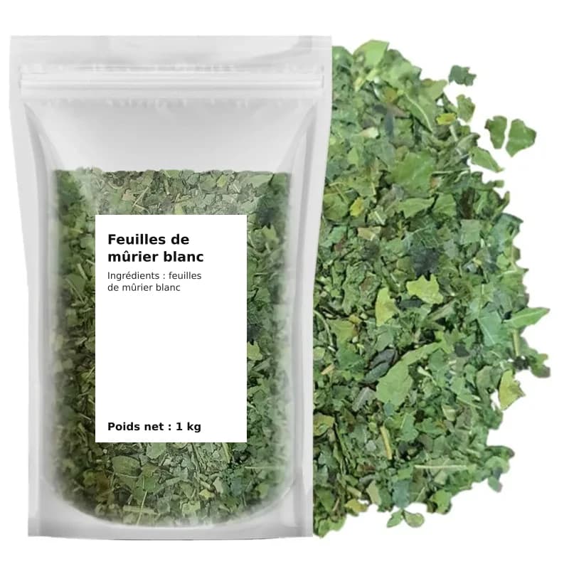 Feuilles de mûrier blanc 1 kg