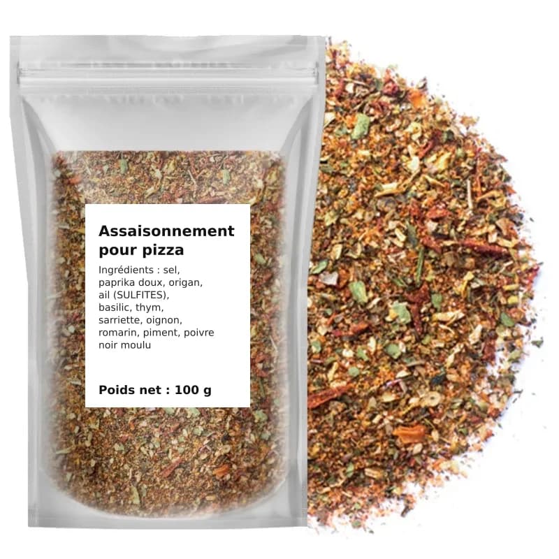Assaisonnement pour pizza 100 g