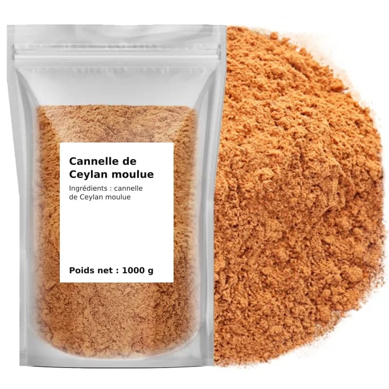 Cannelle de Ceylan moulue 1 kg