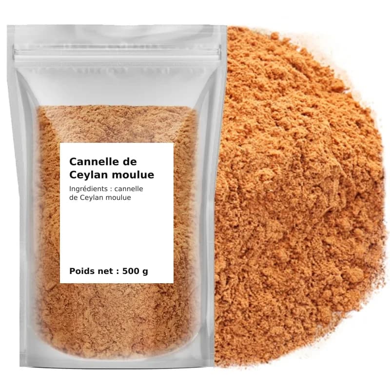 Cannelle de Ceylan moulue 500 g