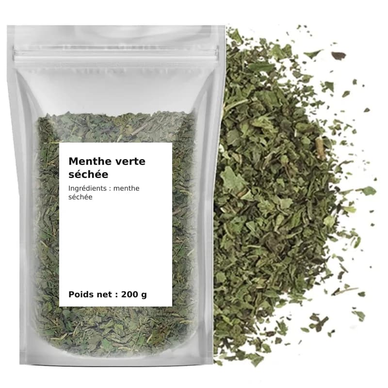 Menthe verte séchée 200 g