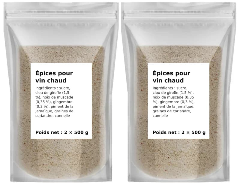 Épices pour vin chaud 1 kg