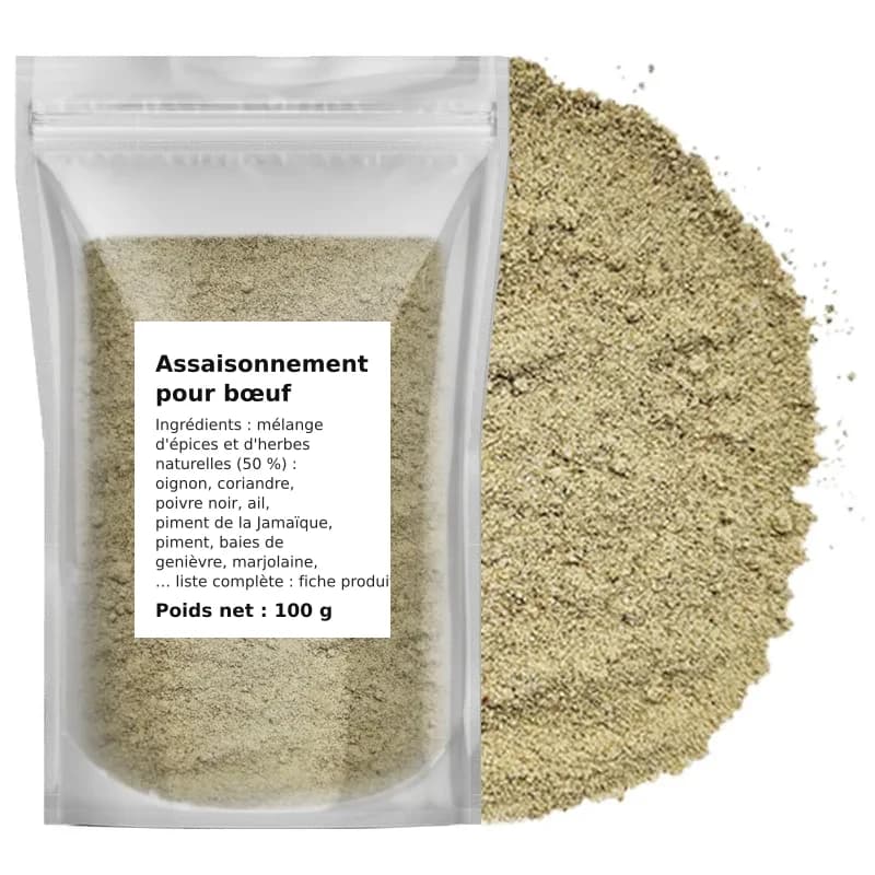 Assaisonnement pour bœuf 100 g