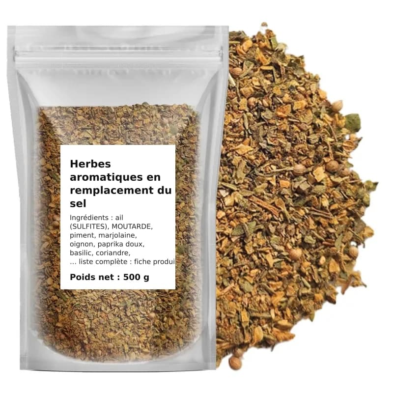 Herbes aromatiques en remplacement du sel 500 g