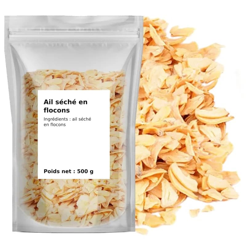 Ail séché en flocons 500 g