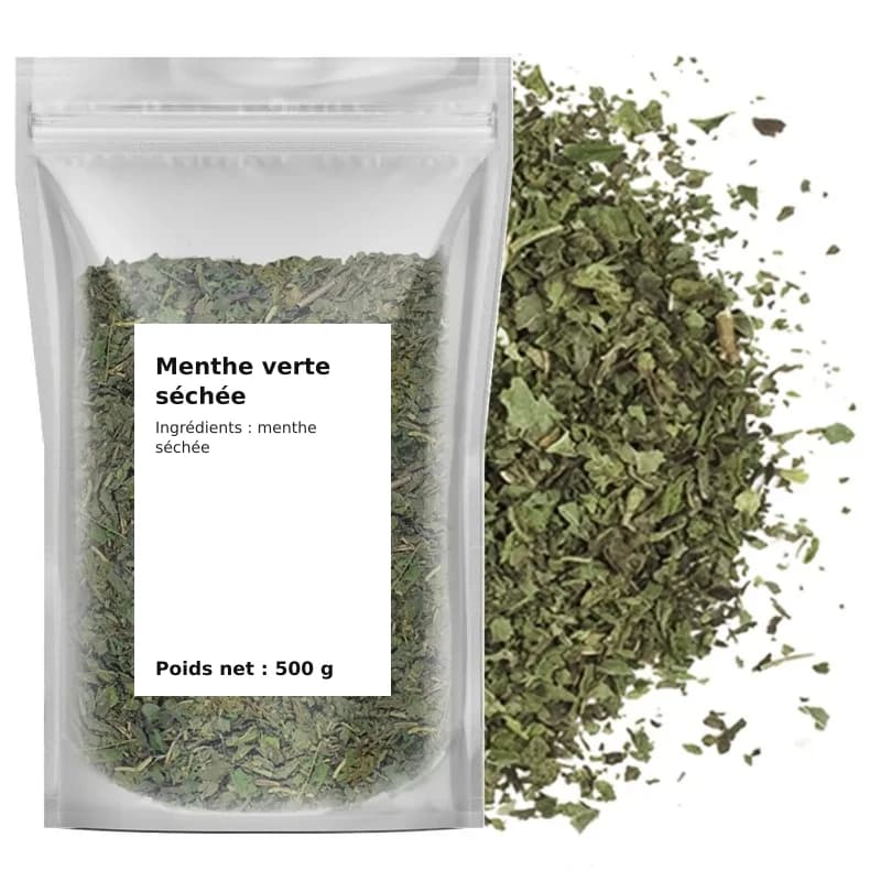 Menthe verte séchée 500 g