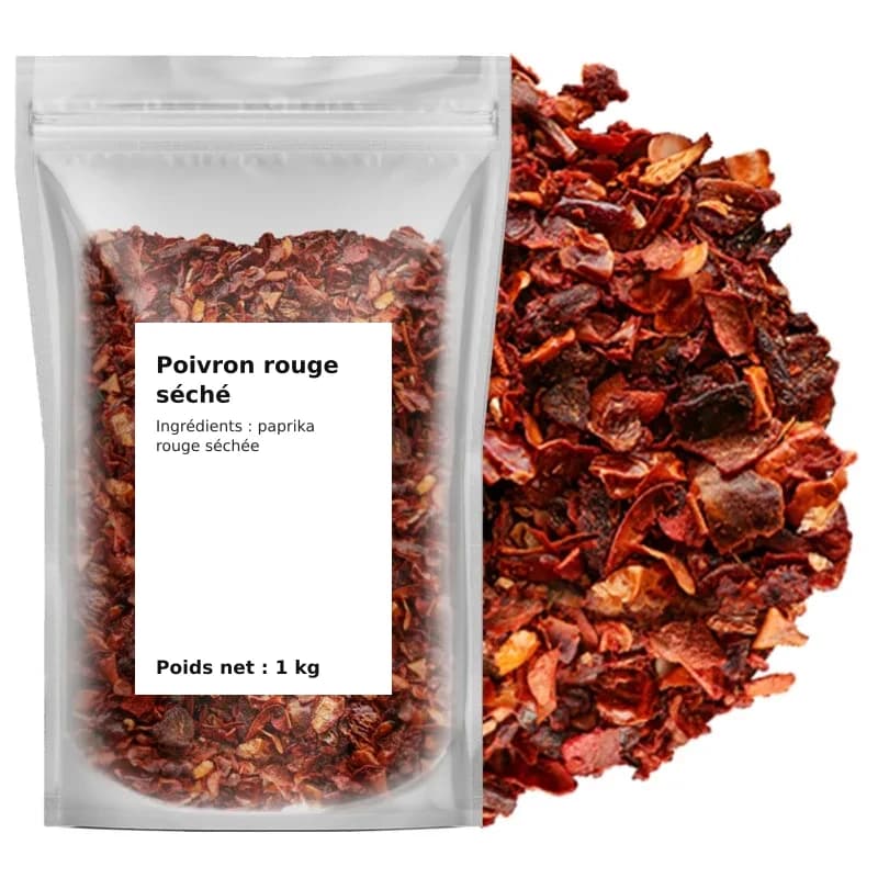 Poivron rouge séché 1 kg