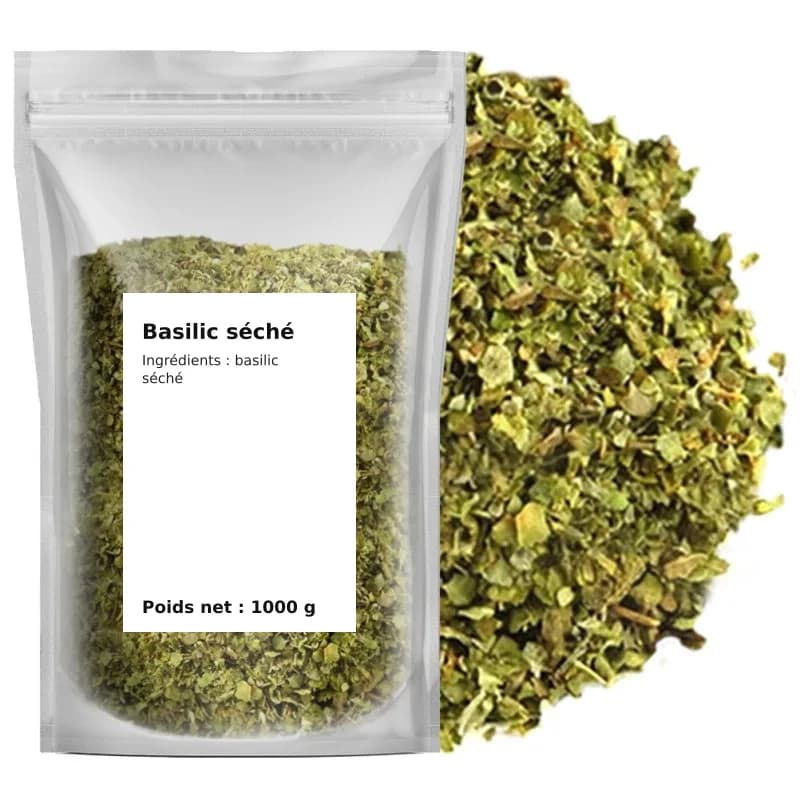 Basilic séché 1 kg