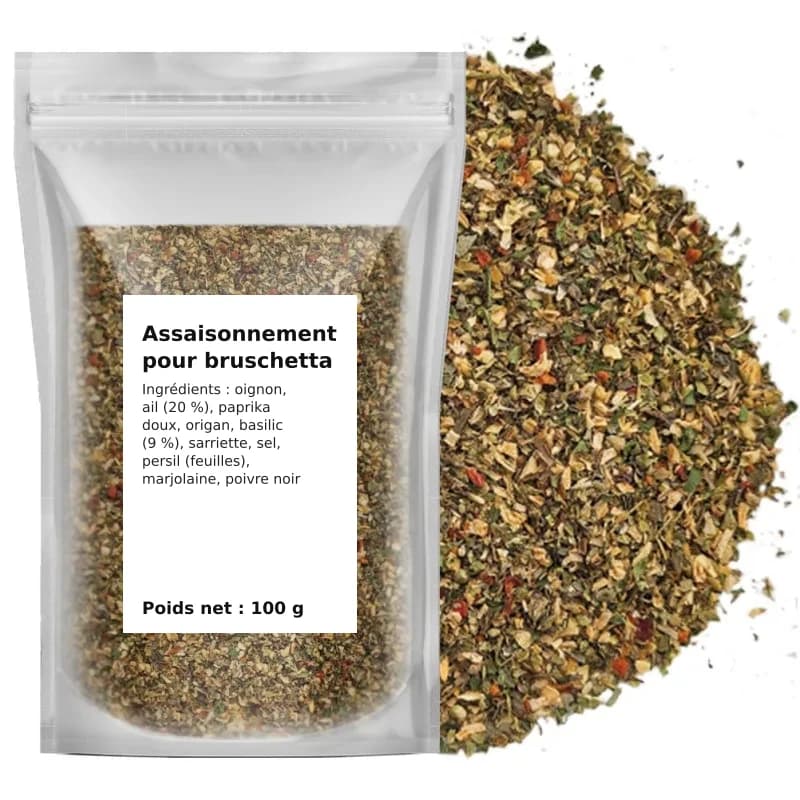 Assaisonnement pour bruschetta 100 g