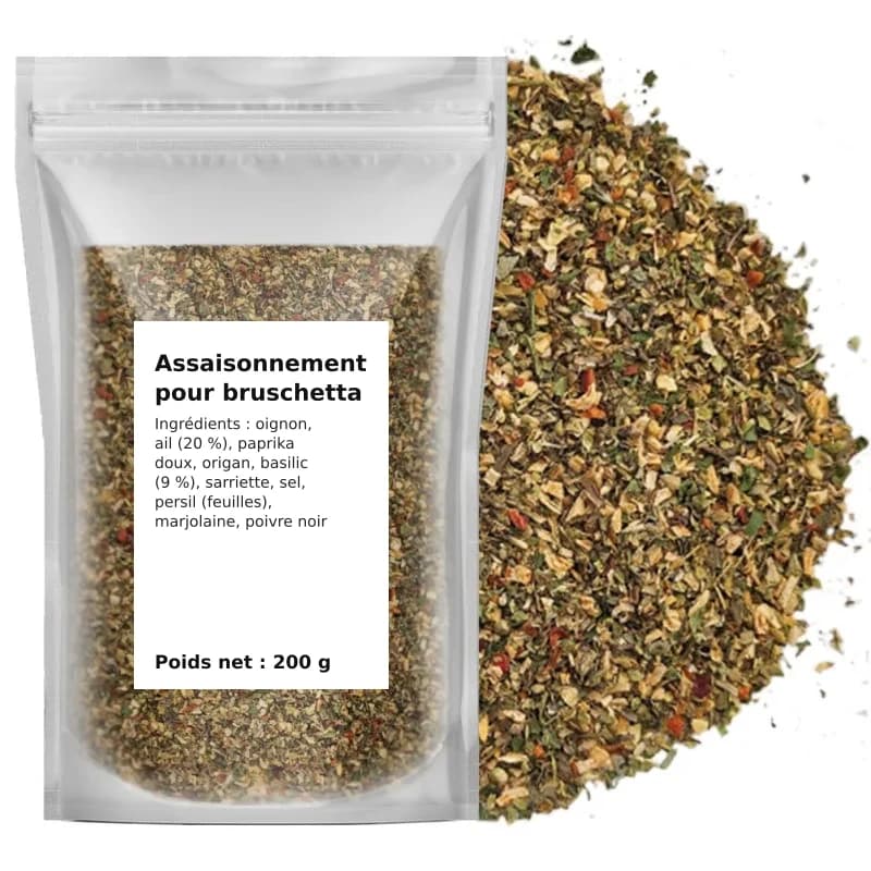Assaisonnement pour bruschetta 200 g