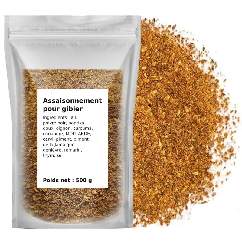 Assaisonnement pour gibier 500 g
