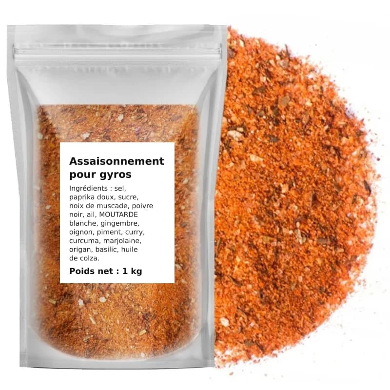 Assaisonnement pour gyros 1 kg