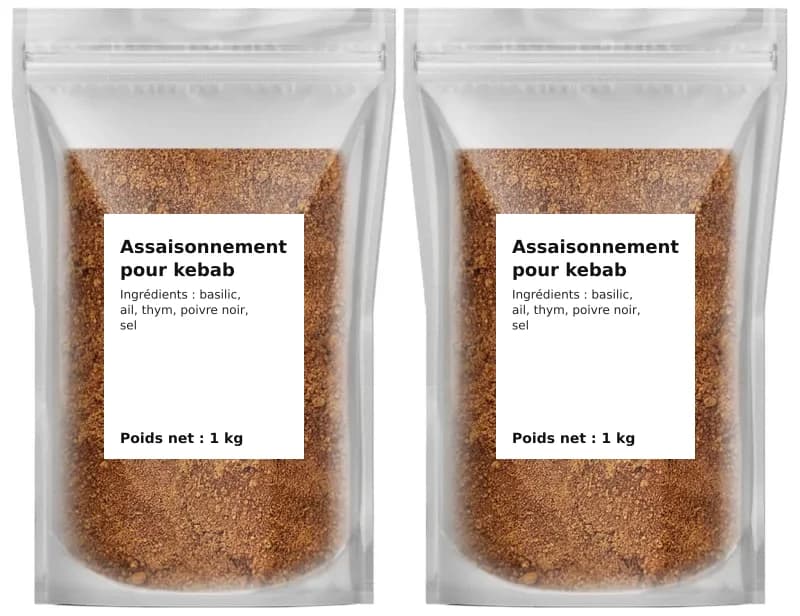 Assaisonnement pour kebab 1 kg