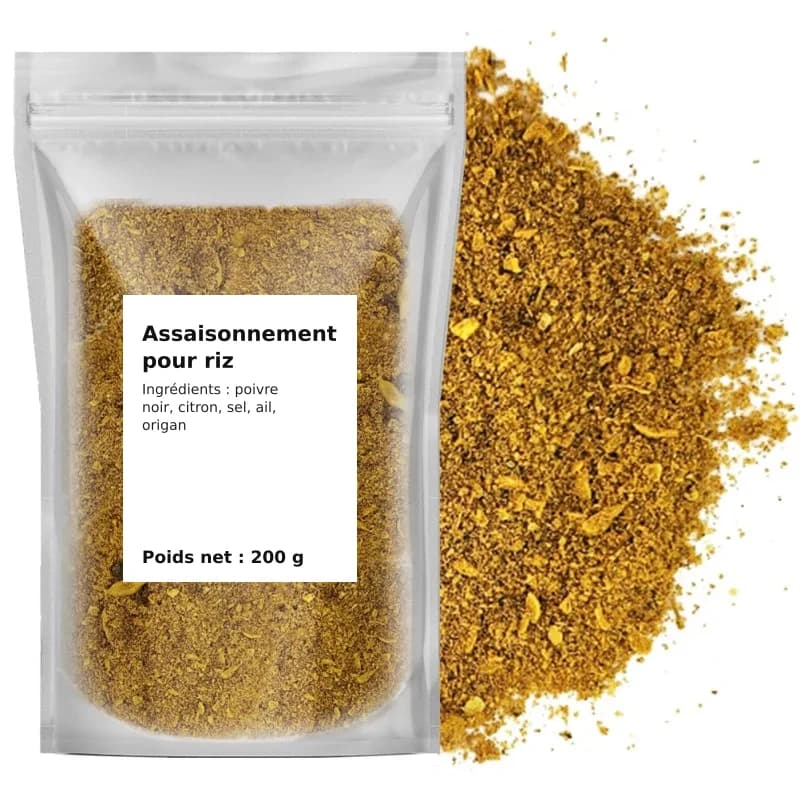 Assaisonnement pour riz 200 g
