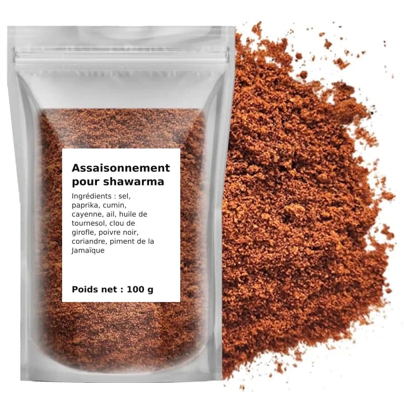 Assaisonnement pour shawarma 100 g