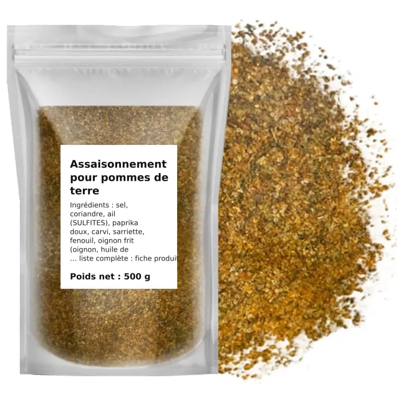 Assaisonnement pour pommes de terre 500 g