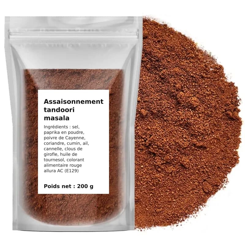 Assaisonnement tandoori masala 200 g