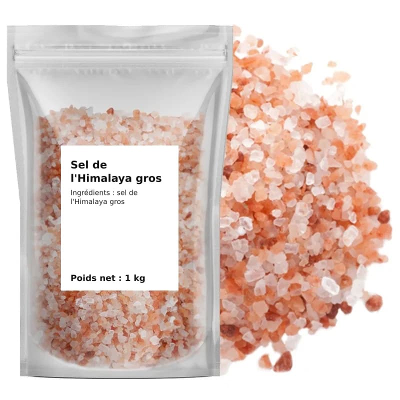 Sel de l'Himalaya gros 1 kg