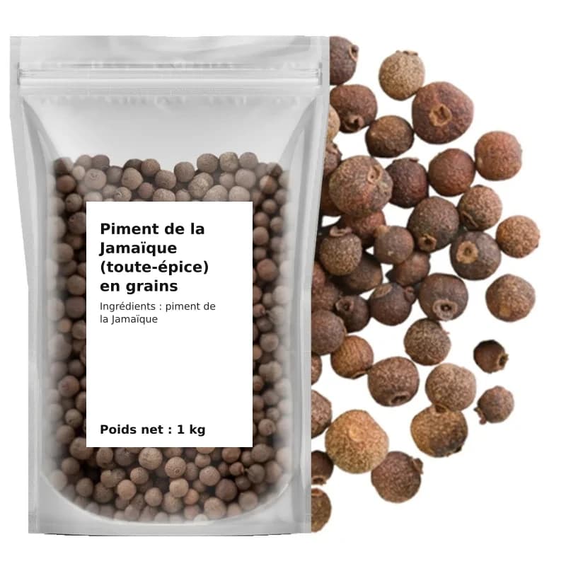 Piment de la Jamaïque (toute-épice) en grains 1 kg