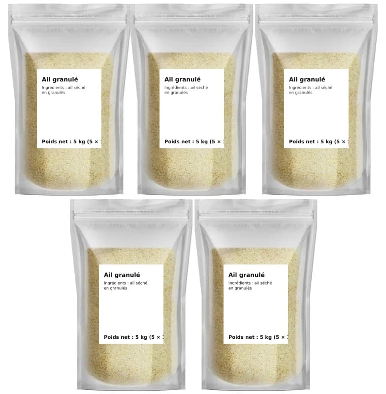 Ail granulé 5 kg