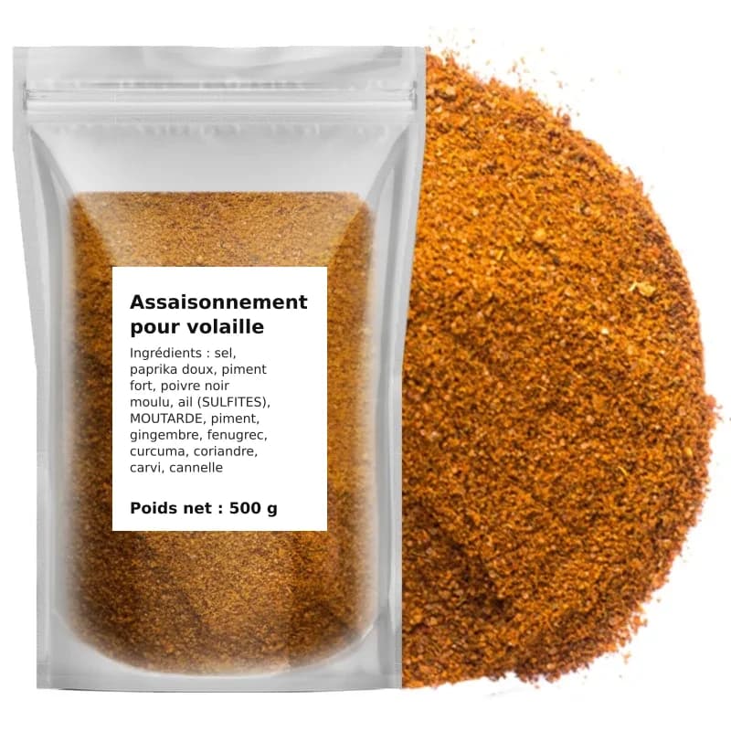 Assaisonnement pour volaille 500 g