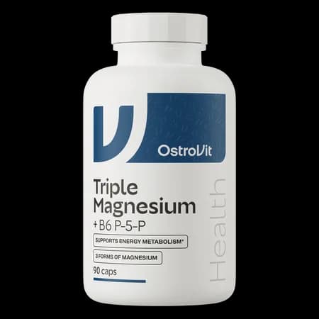 OstroVit Triple magnésium + B6 P-5-P 90 gélules