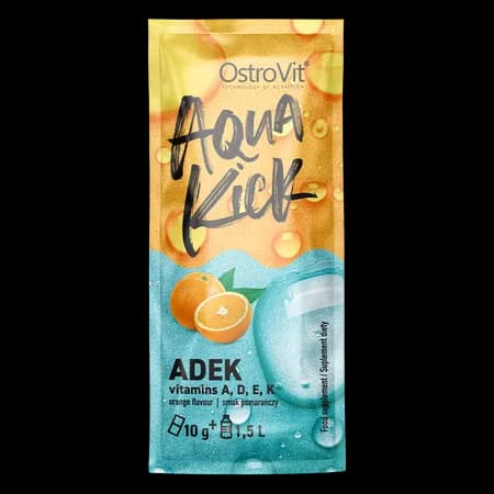 OstroVit Aqua Kick ADEK 10 g - saveur orange