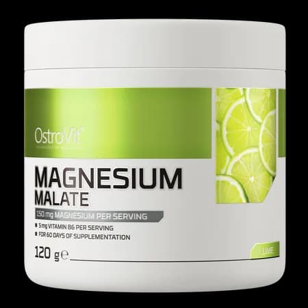 OstroVit Malate de magnésium 120 g - saveur citron vert