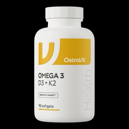 OstroVit Omega 3 D3+K2 90 gélules