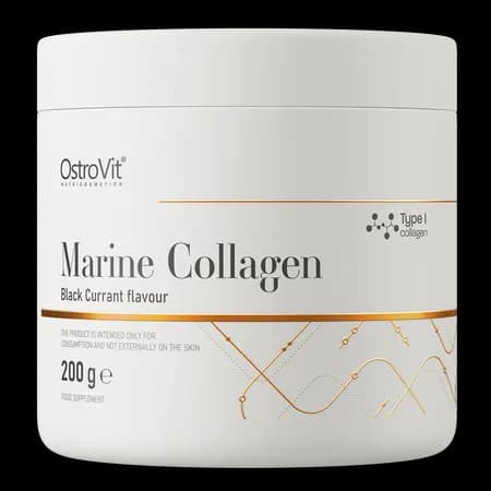 OstroVit Collagène marin 200 g - saveur cassis