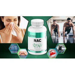 NAC 600 mg 90 capsules N-acétyl L-cystéine Antioxydant Protection du foie sain | INSPORT