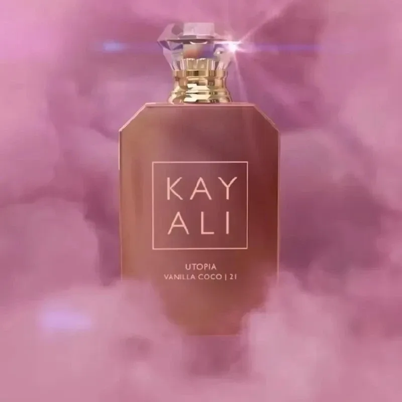 KAYALI Uxury Collection 100ml Eau Parfum avec Vanille Yum Boujee Vanille Candy Rock Sugar Fleur Majesté Rose Royale Notes Frais
