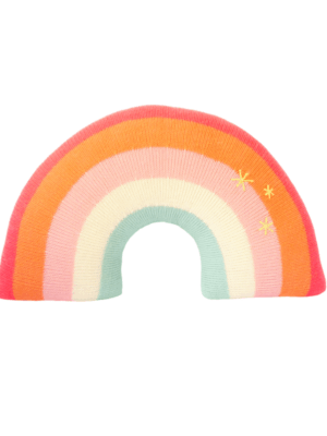 Pink Rainbow Pillow
