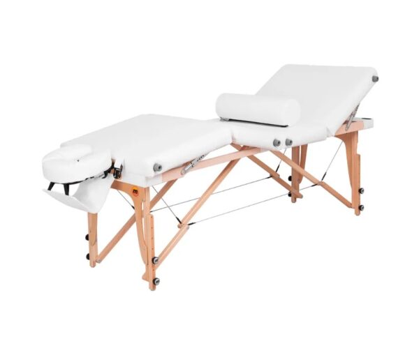 Table de massage pliante multizones bois