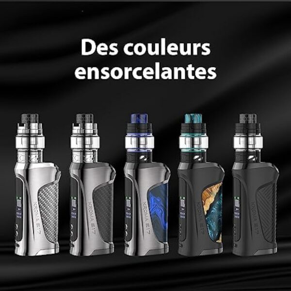 INNOKIN - Kroma 217 - Box Pour Cigarette Electronique - Puissance 100W/80W - Accu Non Fourni - Rechargement 1,7A - Pas De Vis 810 - Sans Clearomiseur - Sans Nicotine Ni Tabac - USB-C - Stealth Black – Image 7