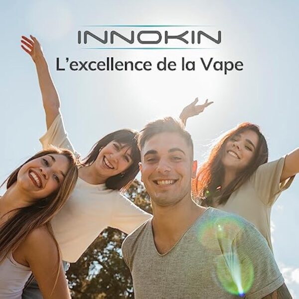 INNOKIN - Kroma 217 - Box Pour Cigarette Electronique - Puissance 100W/80W - Accu Non Fourni - Rechargement 1,7A - Pas De Vis 810 - Sans Clearomiseur - Sans Nicotine Ni Tabac - USB-C - Stealth Black – Image 8