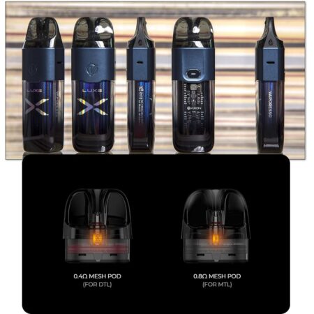 Original Vaporesso | 40W 5ml Pod System Kit Built in 1500mAh Battery DTL MTL Vaping with Luxe X pod No Nicotine – Image 4