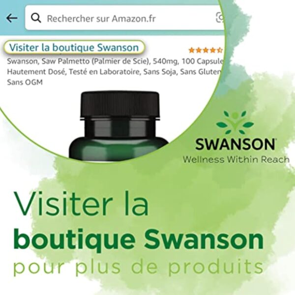 Swanson, Bitter Melon (Melon amer), 500mg, 60 Capsules, Hautement Dosé, Testé en Laboratoire, Sans Soja, Sans Gluten, Sans OGM – Image 7