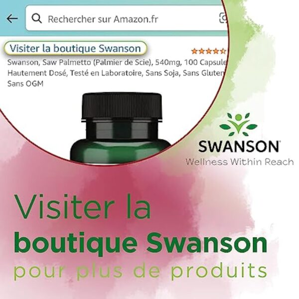 Swanson, Policosanol, 20mg, Extrait de Canne à Sucre, 60 Capsules, Hautement Dosé, Testé en Laboratoire, Sans Gluten, Sans Soja, Sans OGM – Image 7