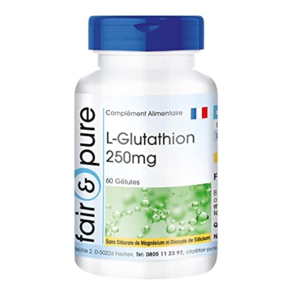 Fair & Pure® - L-Glutathion 250mg - réduit - végan - 60 gélules – Image 2