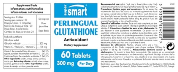 Glutathion à Sucer - Booster de Glutathion - Lutte Contre le Stress Oxydatif - Soutient le Système Immunitaire - Protège et Détoxifie le Foie - Anti-Âge - Vitamine C - Perlinguale - Vegan – Image 6