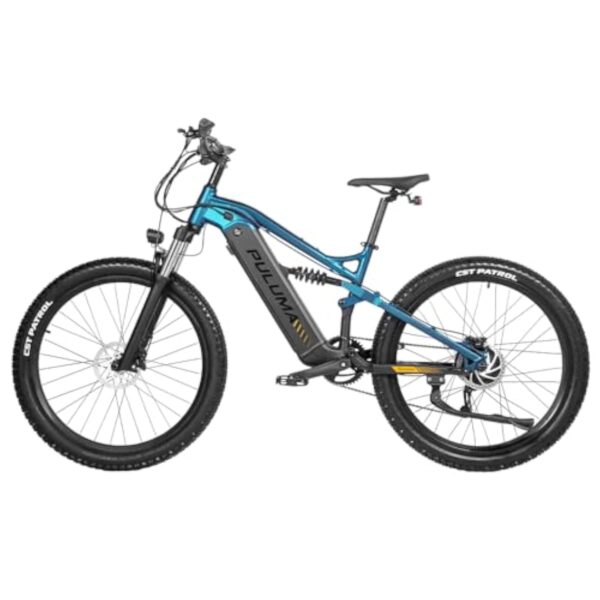 PULUMA PH001 Vélo électrique de montagne électrique de 27,5" avec batterie Panasonic 48 V 20 Ah avec pneus à assistance au pédalage 69,5 x 6,8 cm, freins à disque hydrauliques, cadre en alliage – Image 10