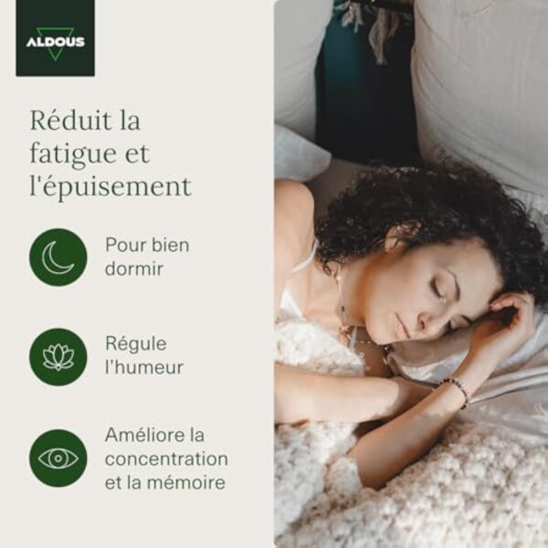 200 Gélules Tryptophane 600mg + Mélatonine et Mangésium + Vitamines B6,B5,B3 + Spiruline | Hautement Dosé pour un Sommeil Réparateur | 1,78mg de Mélatonine | L Triptophane Pour Bien Dormir – Image 5