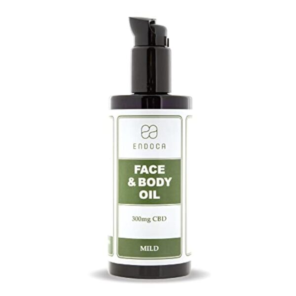 CBD Endoca Face and Body Oil, 200mg CBD