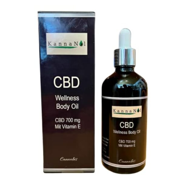 CBD Wellness Huile pour le corps avec vitamine E