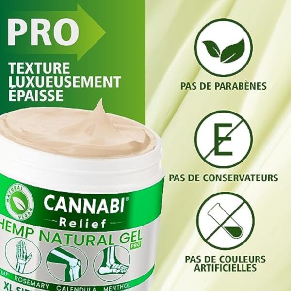 CRÈME DE CHANVRE FORMULE PRO EFFET INCROYABLE Qualité Supérieure Pour Les Articulations Et Les Muscles, Cou, Épaules, Coudes, Dos, Hanches, Genoux, Poignets, Mains, Pieds, Chevilles (300 ml) – Image 5